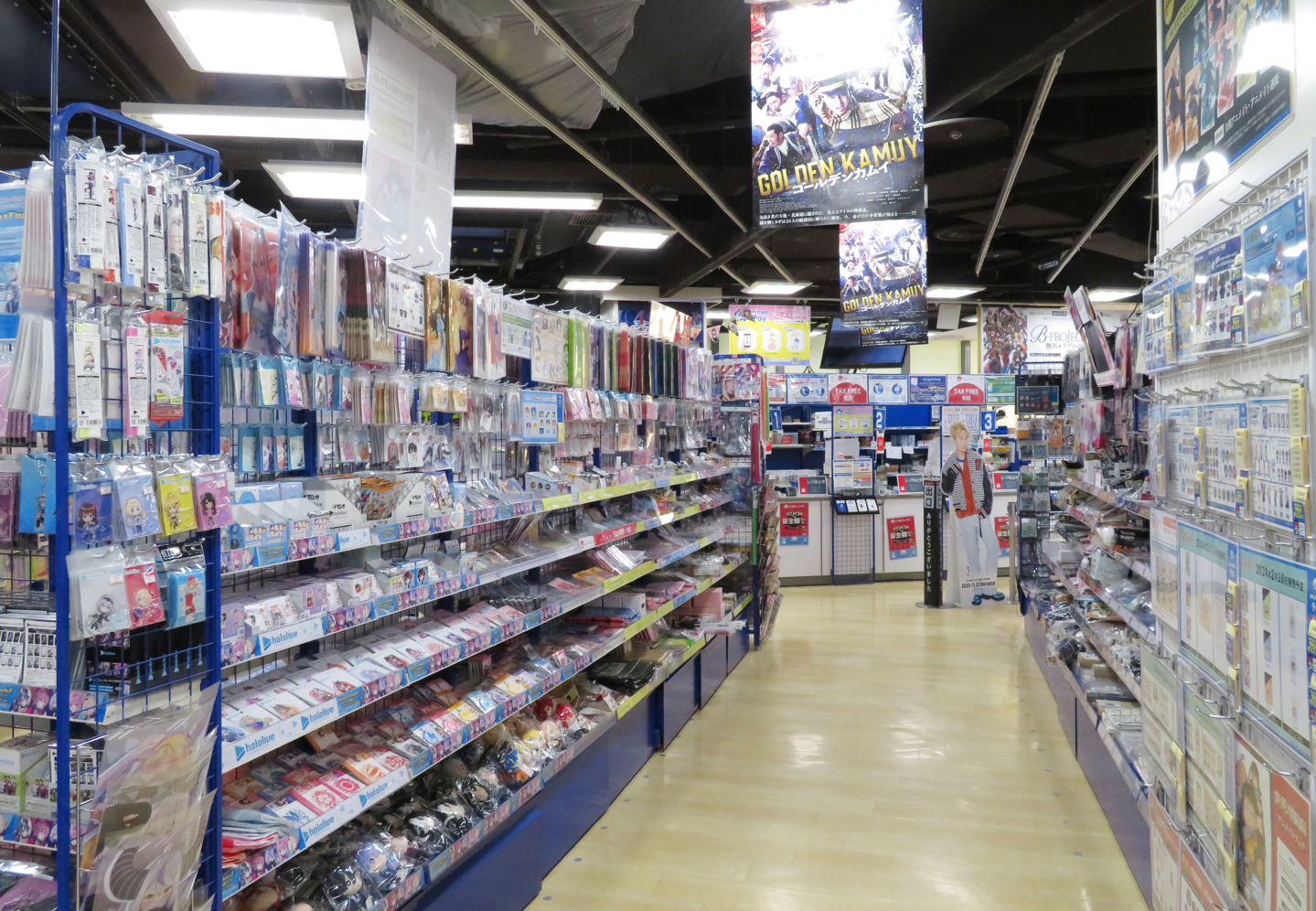 Entrance of Animate Shibuya store with prominent storefront and signage