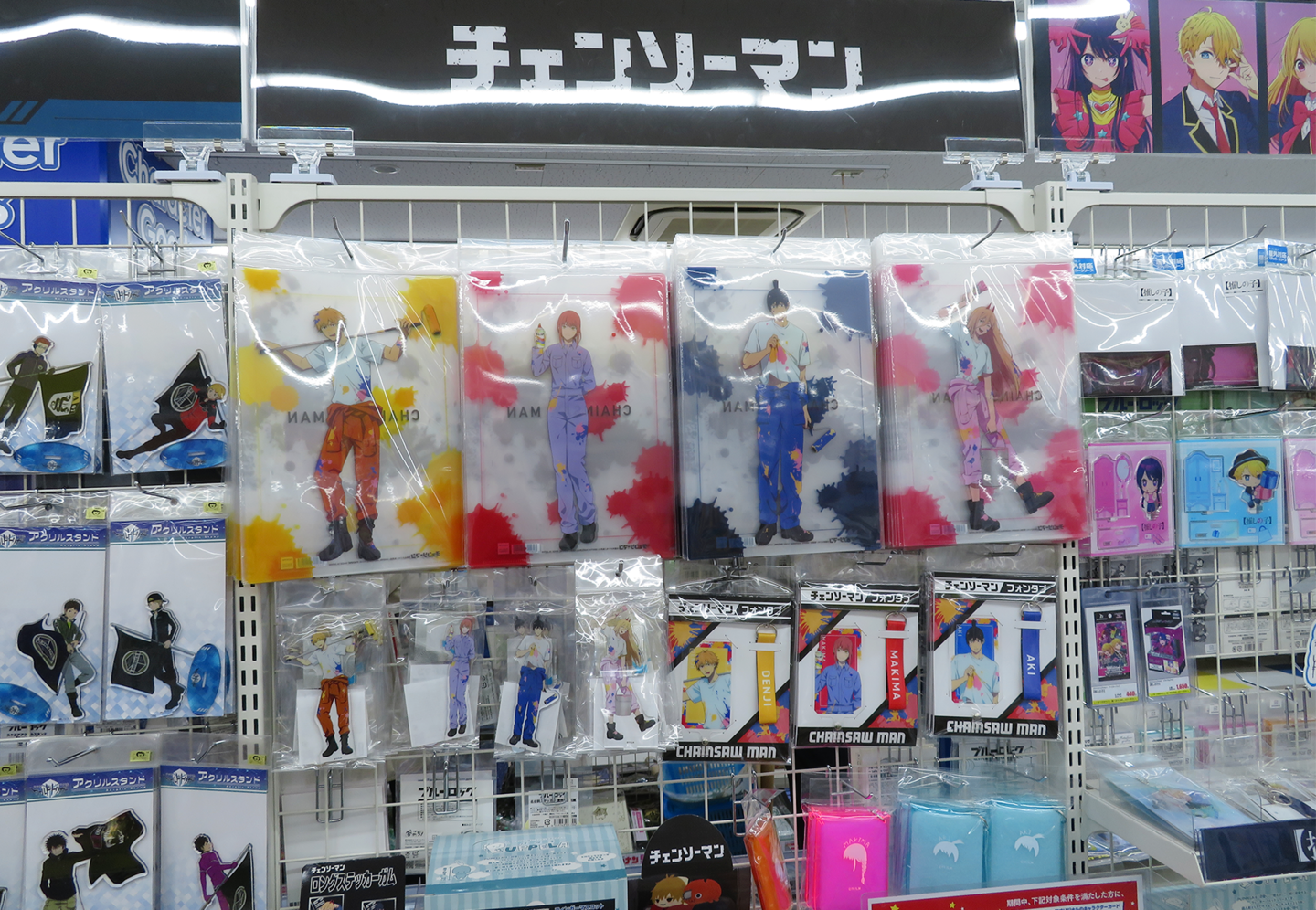 Interior of ANIMATE YOKOHAMA VIVRE store showcasing anime merchandise and displays