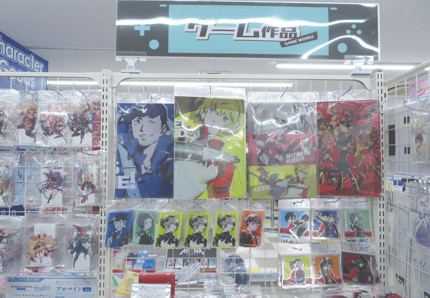 Interior of ANIMATE YOKOHAMA VIVRE store showcasing anime merchandise and displays