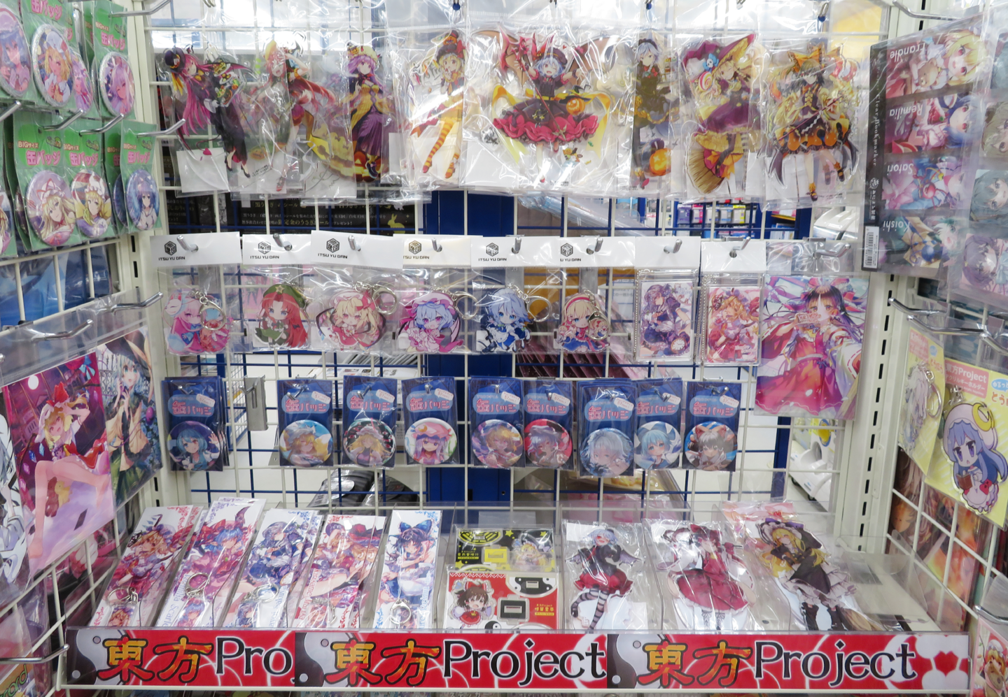 Interior of ANIMATE KAMATA store showcasing anime merchandise and displays