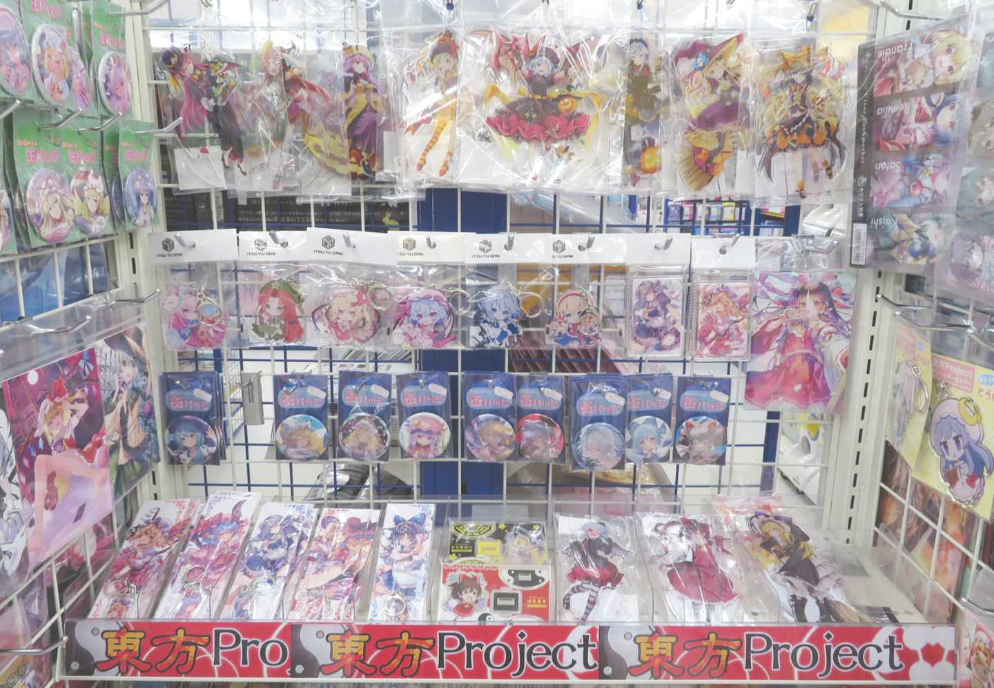 Interior of ANIMATE KAMATA store showcasing anime merchandise and displays