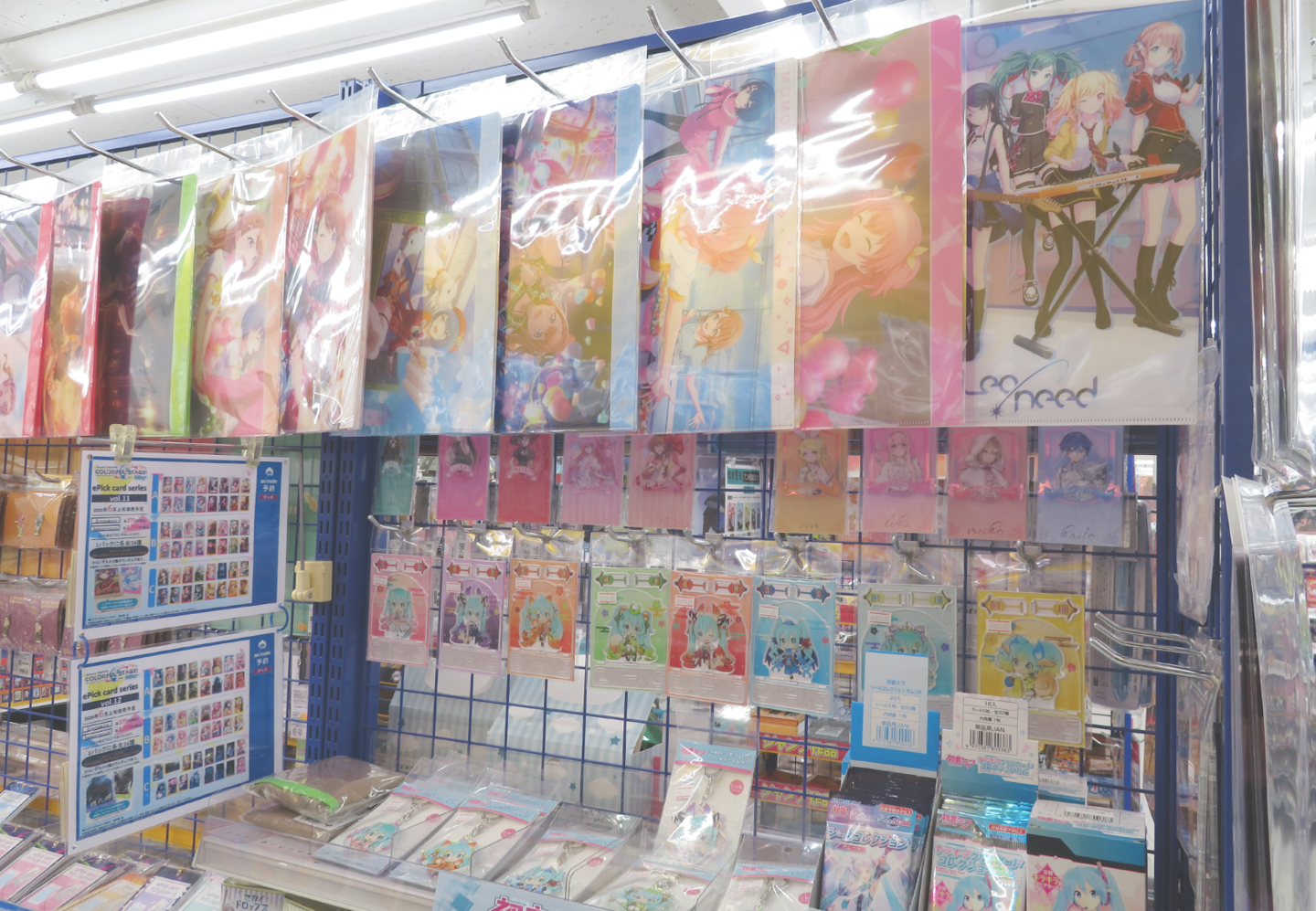 Interior of ANIMATE KAMATA store showcasing anime merchandise and displays