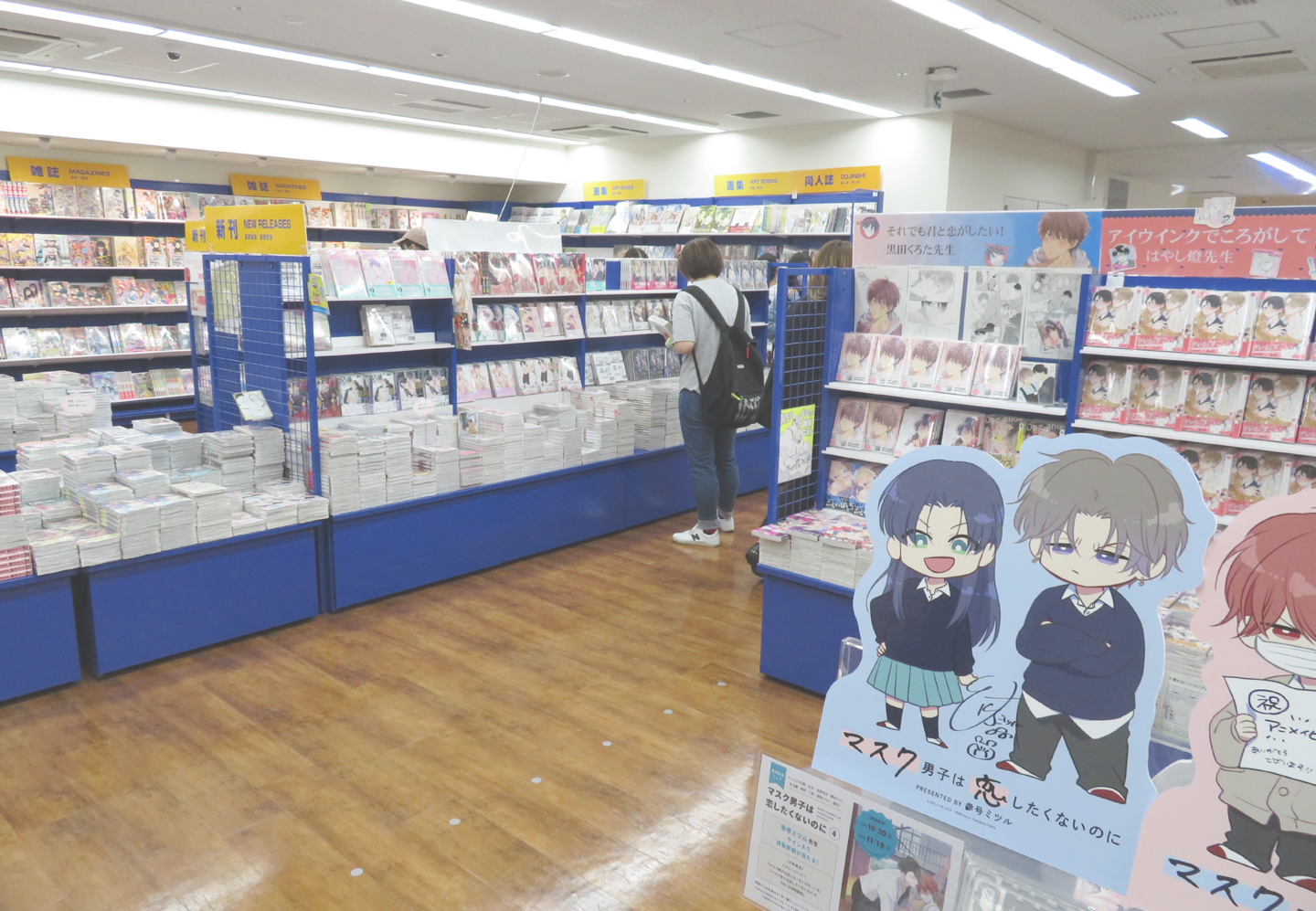Illustrations of the interior of Animate Ikebukuro Main Store3
